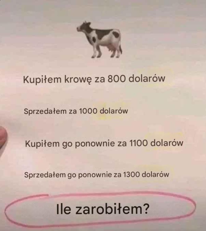 Zagadka Matematyczna z Krową – Łamigłówka dla Dociekliwych Umysłów