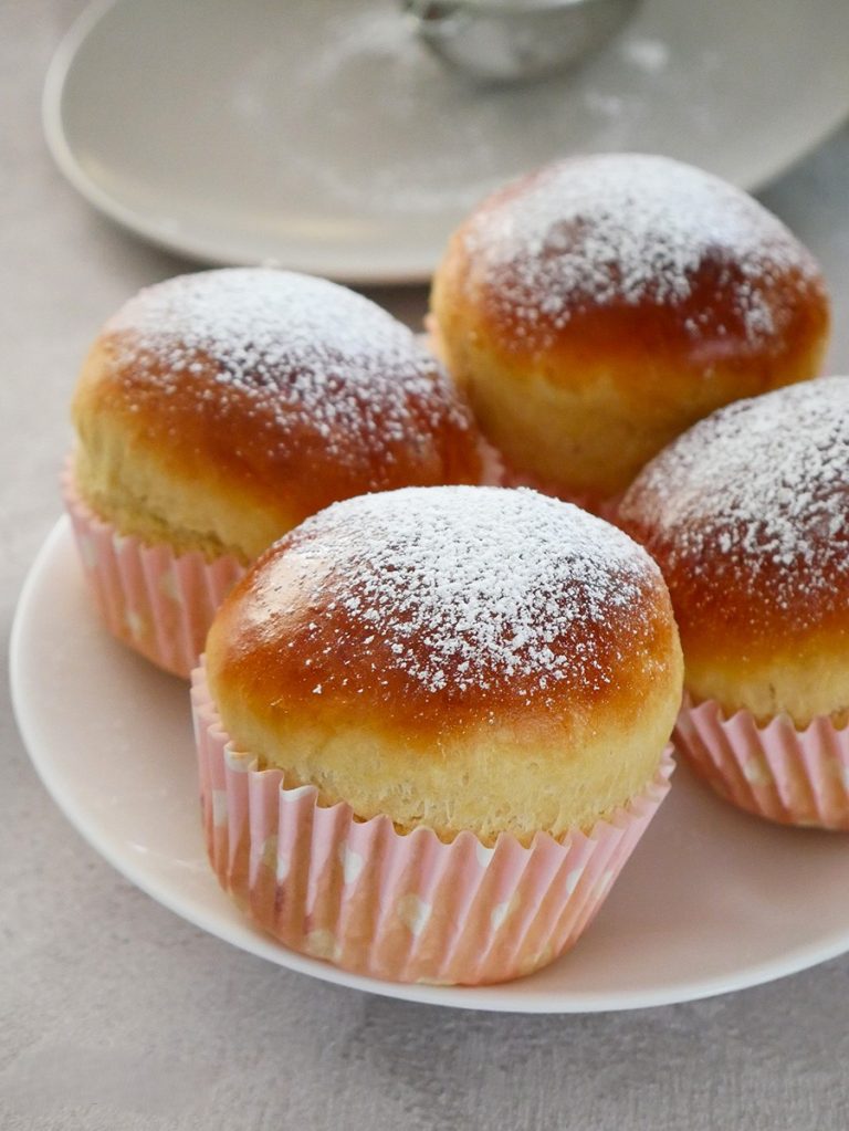 Pączki pieczone a’la babeczki