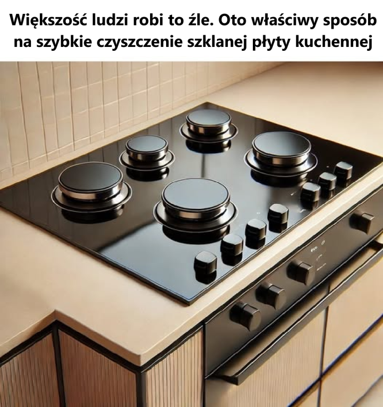 Jak skutecznie czyścić płytę kuchenną ze szkła