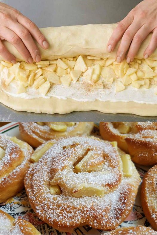 Bułki jabłkowe, które piekę 3 razy w tygodniu