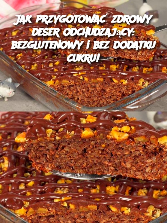 Jak przygotować zdrowy deser odchudzający: bezglutenowy i bez dodatku cukru!