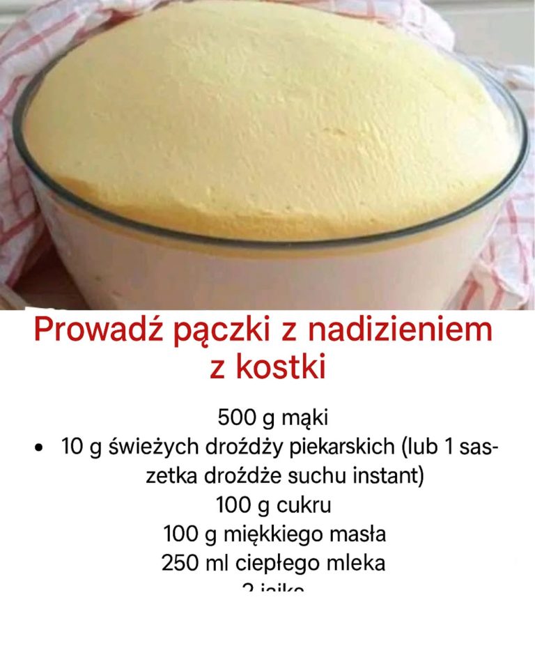 Ciasto na pączki i bułeczki