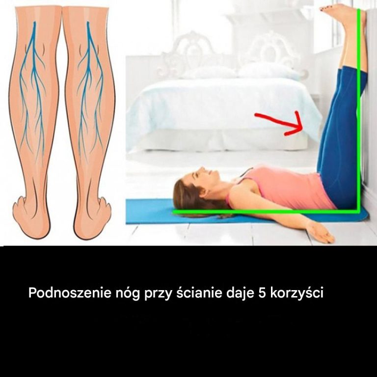 5 korzyści z podnoszenia nóg przy ścianie