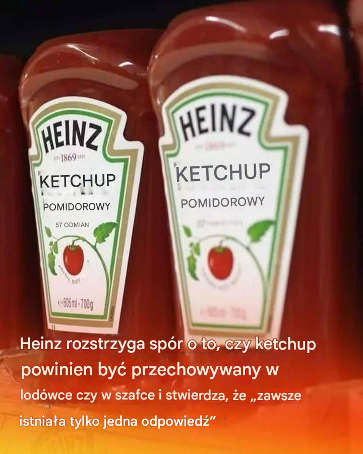 Lekarze ostrzegają poważnie każdego, kto trzyma ketchup w lodówce